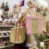 Lily — Macrame Abaca Tote