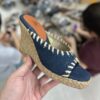 Lilo — Topstitched Woven Slide