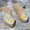 Mimosa — Embroidered Hemp Slide