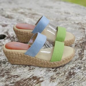 Mojito — Triple-Strap Flatform