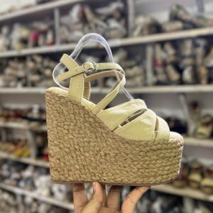 Tram — Woven Platform Sandal