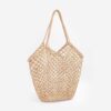 Net — Open-Weave Abaca Tote