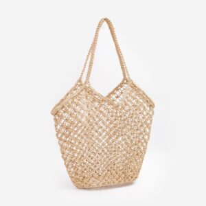 Net — Open-Weave Abaca Tote